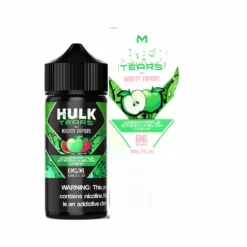 Mighty Vapors Hulk Tears Green Apple Smooth 100mL E-Liquid