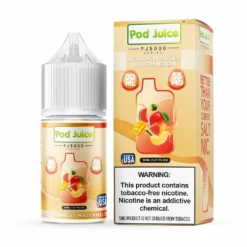 Peach Mango Watermelon Nicotine Salt E-Liquid 30mL