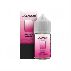 7Daze Sakura Grape Liqmate 30mL Salt Nicotine Vape Juice