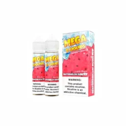 Watermelon Rush Ice 60ml Freebase E-Liquid Clean Coils